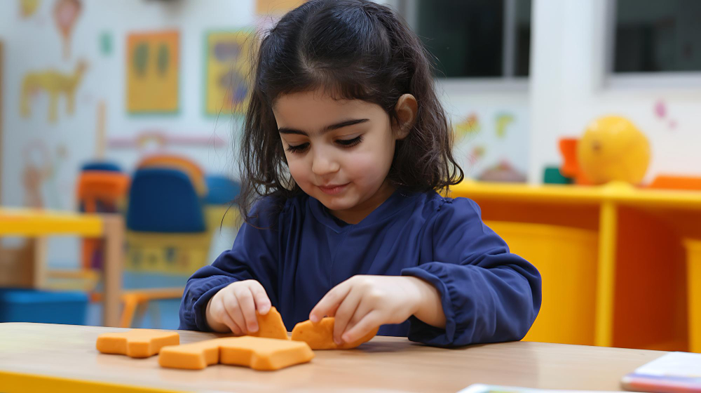 Montessori students
